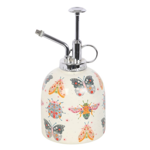 Floral Bug Print Ceramic Plant Mister - Image 3