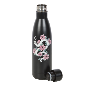 Floral Snake Metal Water Bottle - Image 4