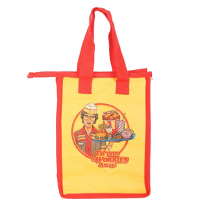 Eat Your Worries Lunch Bag by Steven Rhodes - Image 3