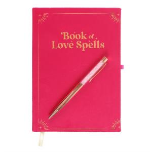 Book of Love Spells Journal with Rose Quartz Crystal Pen - Image 3