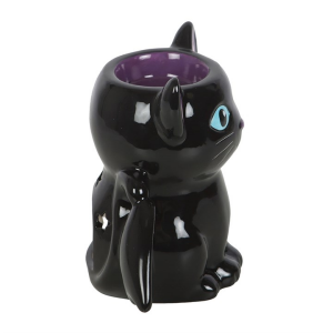 Cute and Creepy Bat Cat Oil Burner and Wax Warmer - Image 3