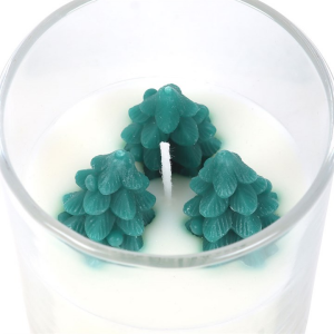 Winter Wonderland Candle with Tree Scene - Image 4