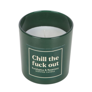 Sweary Chill Out Eucalyptus & Rosemary Candle - Image 4