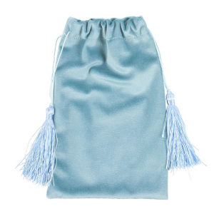 The Moon Vintage Tarot Velvet Drawstring Bag - Image 4
