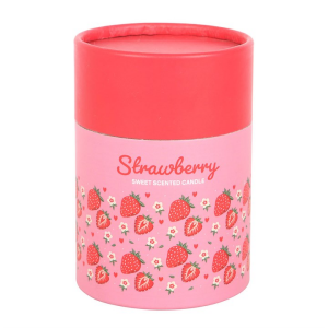 Strawberry Scented Candle - Image 4