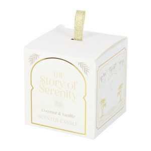 The Story of Serenity Coconut & Vanilla Candle - Image 4