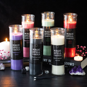 Prosperity Lavender Magic Spell Tube Candle - Image 4