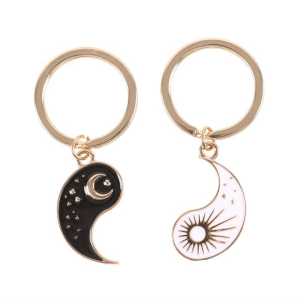 Pair of Yin Yang Best Friend Keyrings - Image 3
