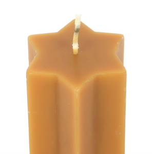 Gold Starry Night Star Shaped Taper Candle - Image 4