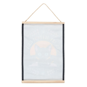 In My Witch Era Bat Cat Fabric Wall Hanging - Image 4