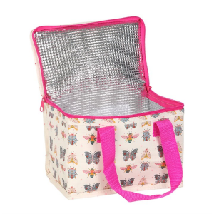 Floral Bug Print Lunch Bag - Image 4