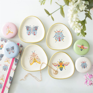 Floral Moth Trinket Dish - Image 4