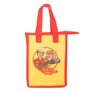 Eat Your Worries Lunch Bag by Steven Rhodes - Image 4