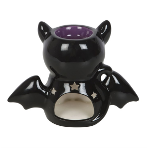 Cute and Creepy Bat Cat Oil Burner and Wax Warmer - Image 4