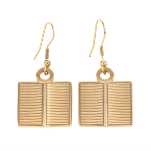 Book Worm Earrings - Image 4
