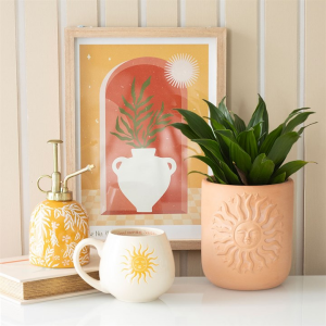 Terracotta Sun Plant Pot - Image 5