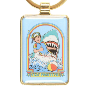 Stay Positive Keyring by Steven Rhodes - Image 5