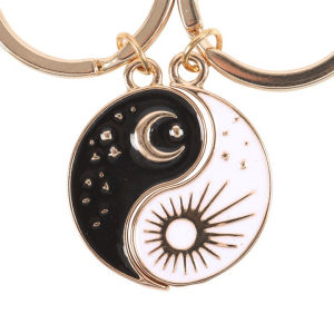 Pair of Yin Yang Best Friend Keyrings - Image 4