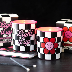 Light It Up Strawberry Vanilla Candle - Image 5