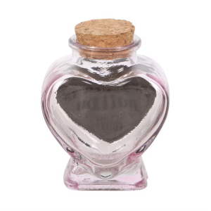 Love Potion Decorative Glass Heart Potion Bottle - Image 5