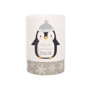 Frosty Vanilla Penguin Candle - Image 5