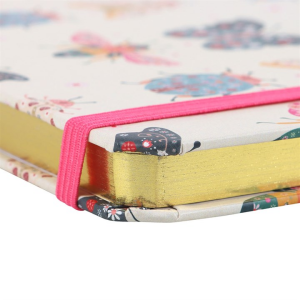 Floral Bug Print A5 Notebook - Image 5