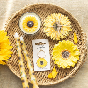 You Are My Sunshine Sunflower Keyring - Image 5