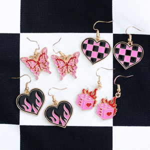 Burning Dice Earrings - Image 5