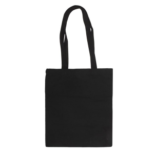 Checkerboard Print Polycotton Tote Bag with Enamel Heart Pin Badge - Image 5