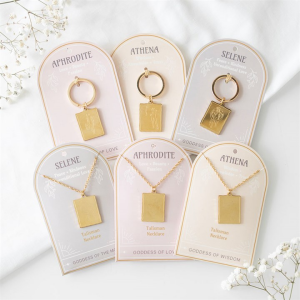 Athena Goddess Talisman Keyring - Image 5