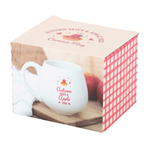 Autumn Skies & Apple Pies Rounded Mug - Image 5