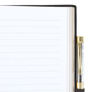 Astrology Wheel Journal with Black Obsidian Pen - Image 4