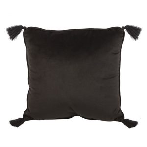 35cm Square Black Astrology Wheel Cushion - Image 2