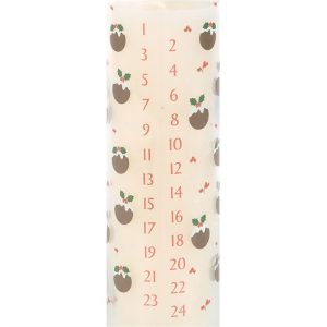 Christmas Pudding Tube Candle - Image 3
