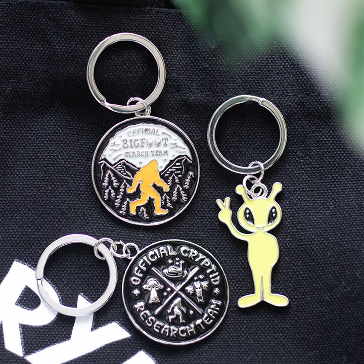 Cryptid Research Team Keyring - Image 5