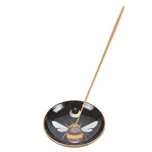 Forest Bee Ceramic Incense Plate - Image 2
