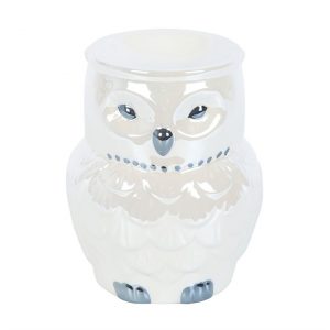 Owl Shaped Iridescent Oil Burner - Image 2
