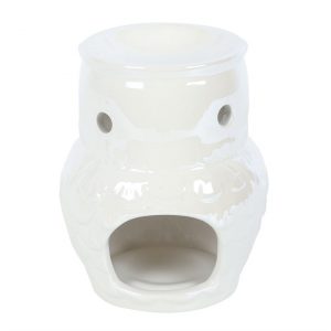 Owl Shaped Iridescent Oil Burner - Image 4