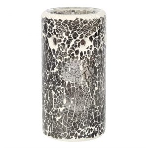 Pillar Gunmetal Grey Crackle Oil Burner - Image 2