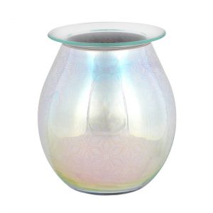 3D Geometric Flower Light Up Electric Oil Burner - Image 2