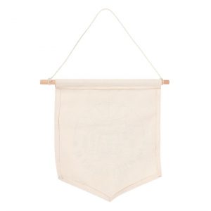 Happy Camper Hanging Fabric Flag - Image 2