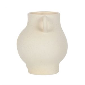 Cream Speckle Bum Plant Pot - Image 2