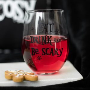 Eat, Drink & Be Scary Stemless Glass - Image 4