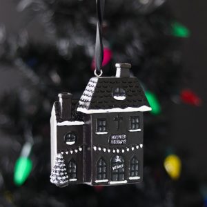 Haunted Holiday House Resin Christmas Decoration - Image 4
