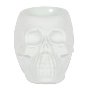 White Skull Oil Burner - Image 2
