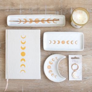 Moon Phase Velvet A5 Notebook - Image 4