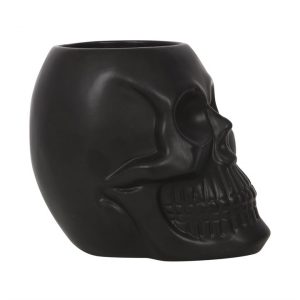 Black Skull Plant Pot - Image 3