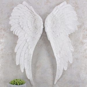 Pair of Large Glitter Angel Wings - Image 3