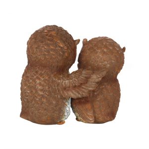 Birds of a Feather Owl Couple Ornament - Image 2