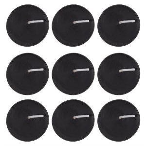 Pack of 9 Opium Scented Black Tealights - Image 2